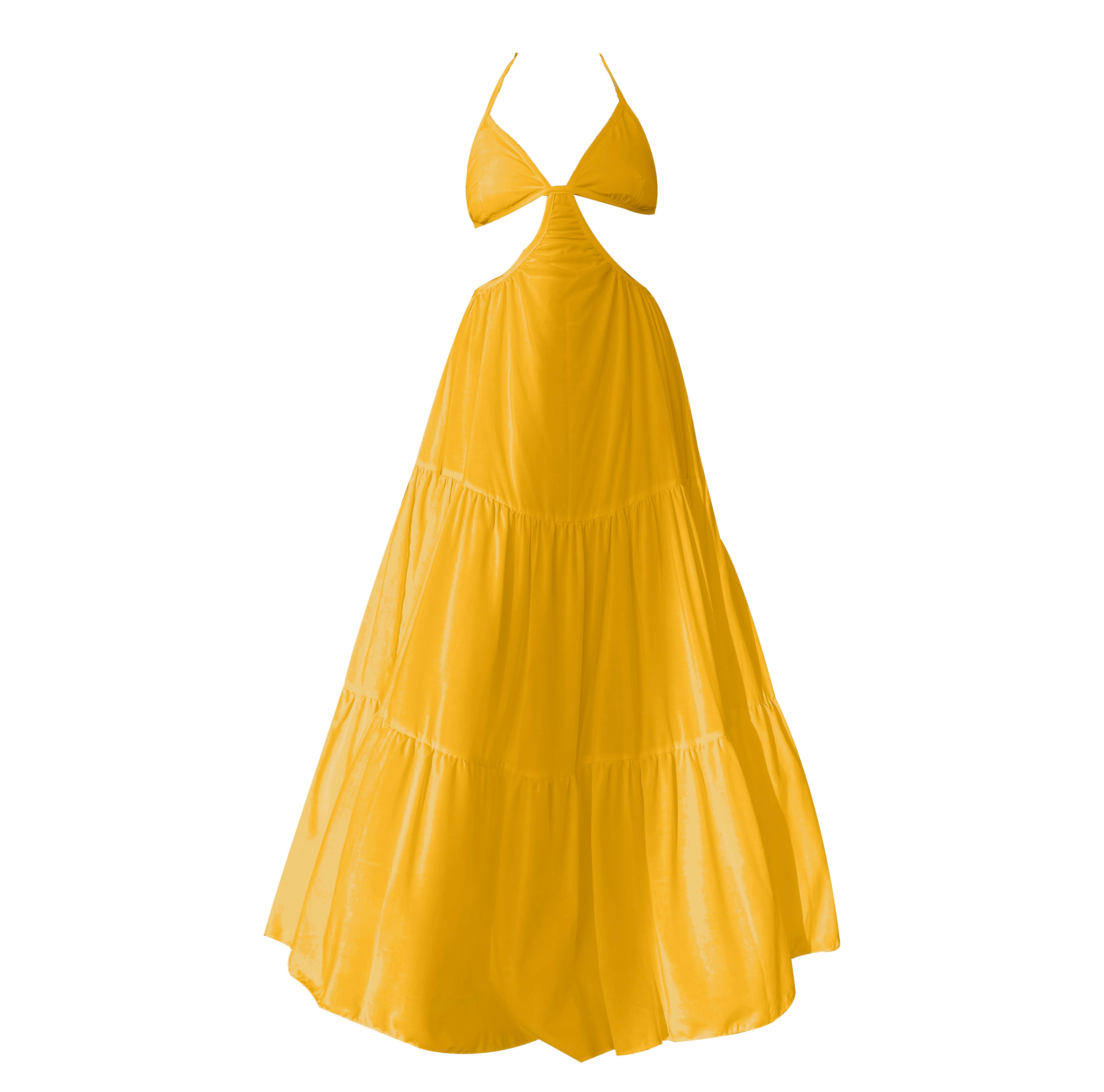 Blair Dress - Mustard